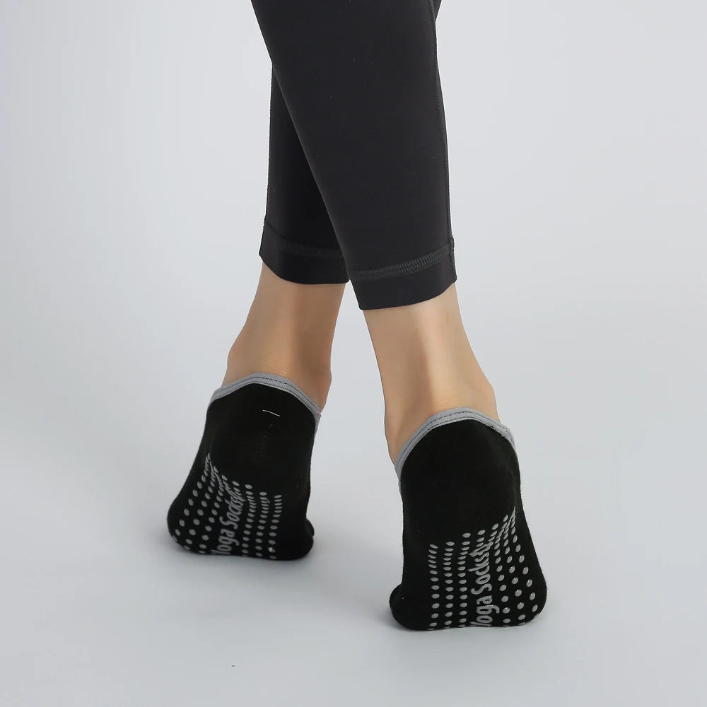Yoga Socks for Women Fitness Ballet Dance Workout Sport Socks Slipper