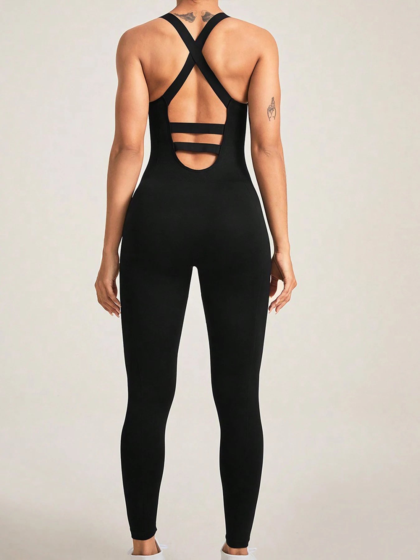 Seamless One Piece Yoga Workout Romper