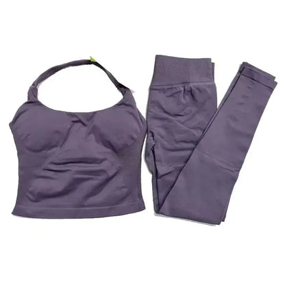 two pieces yoga outfits clothing