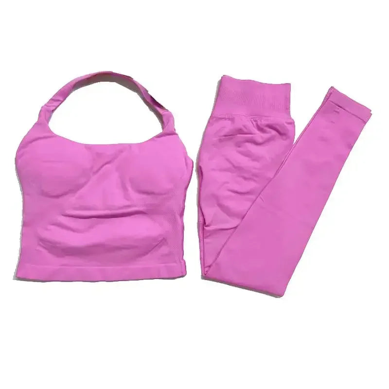 two pieces yoga outfits clothing