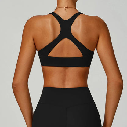 Sports Bra With Hollow Back Tight Fitting