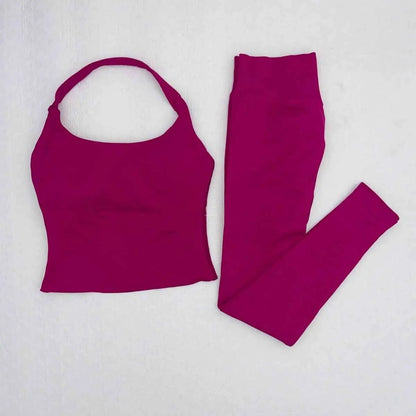 two pieces yoga outfits clothing