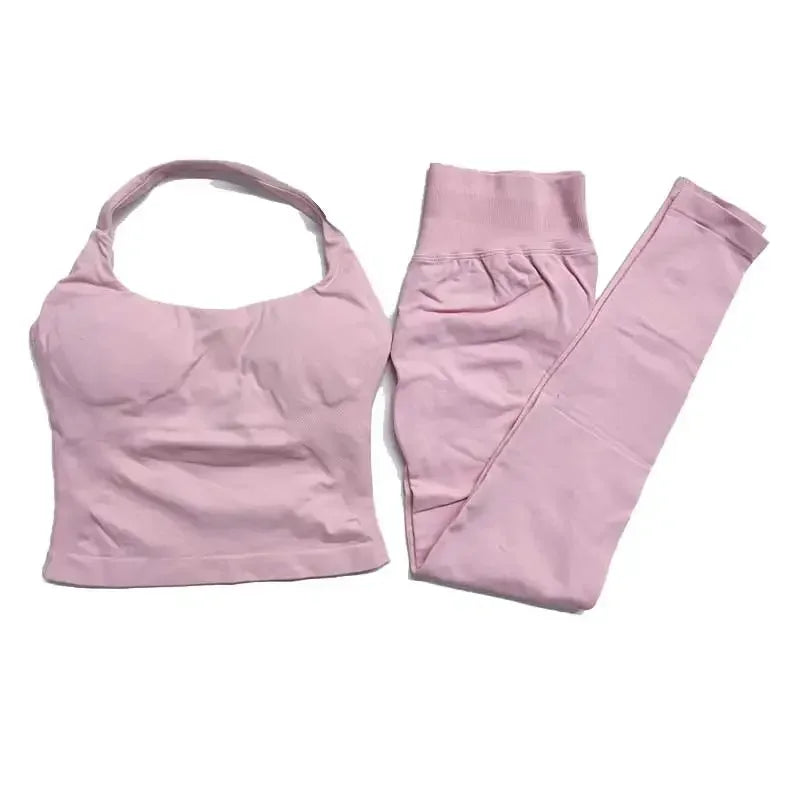 two pieces yoga outfits clothing