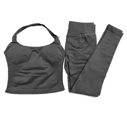two pieces yoga outfits clothing