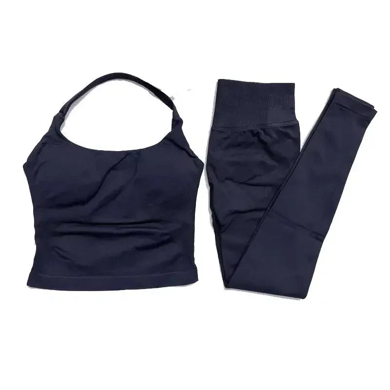 two pieces yoga outfits clothing