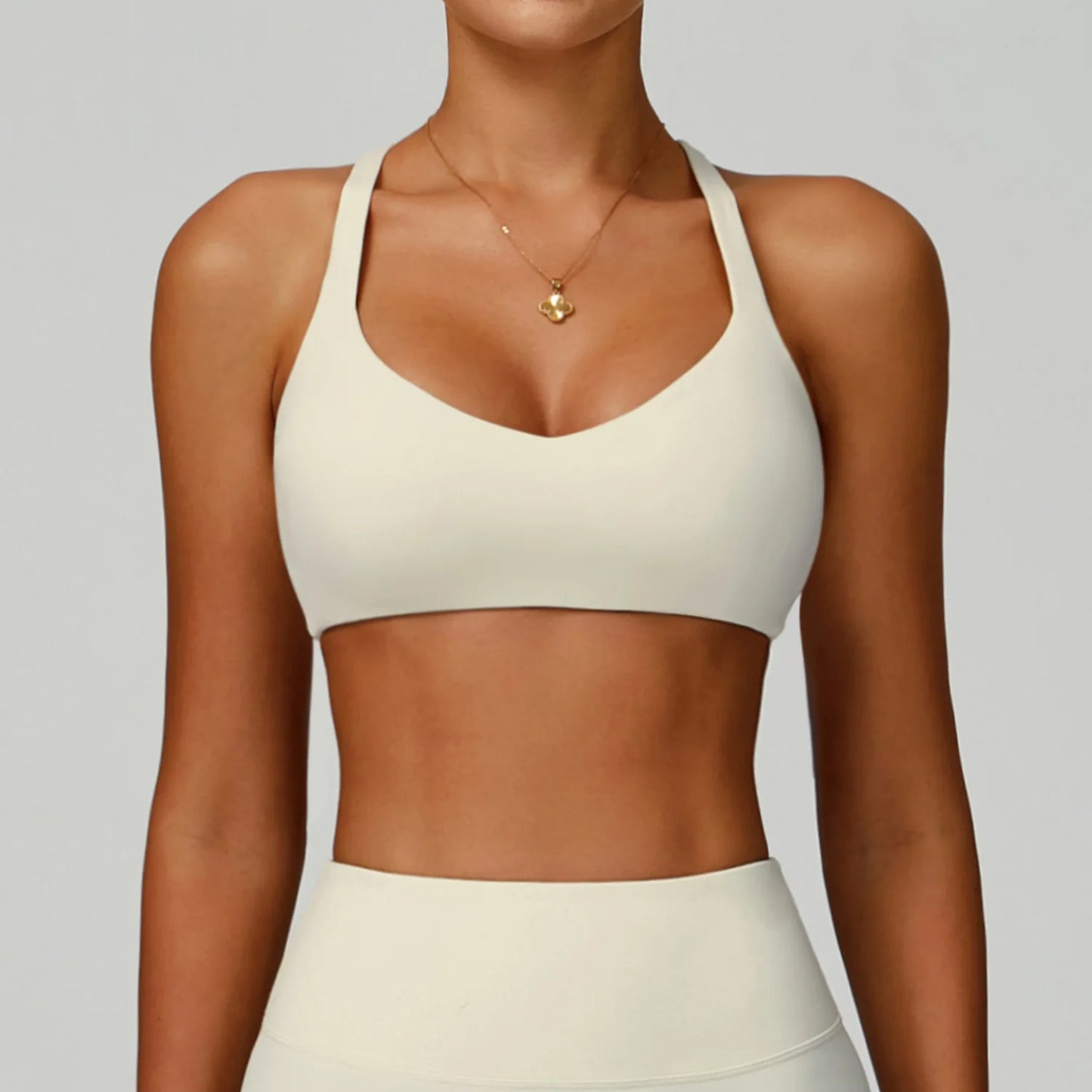 Sports Bra With Hollow Back Tight Fitting