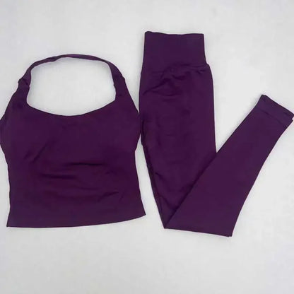 two pieces yoga outfits clothing
