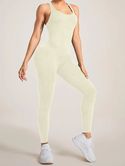 Seamless One Piece Yoga Workout Romper